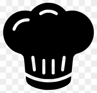 Chef Png Icon Banner Black And White Download - Chef Hat Icon Png Clipart