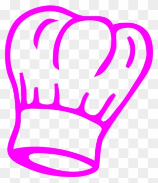 Pink Chef Hat Clip Art At Clker - Chefs Hat Clipart Png Transparent Png