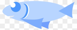 Fishing Computer Icons Food Bluefish - Light Blue Fish Clipart - Png Download
