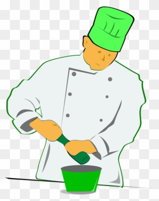 Clipart Restaurant Pastry Chef - Chef Clip Art - Png Download