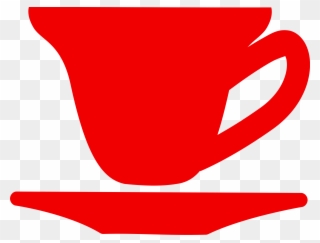 Big Image - Red Tea Cup Clipart - Png Download