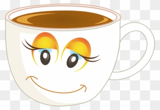 Coffee Clipart Emoji - Thank You Morning Tea - Png Download