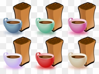 Get Notified Of Exclusive Freebies - Coffee Beans Clip Art - Png Download