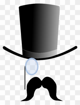 Banner Black And White Download Top Hat Png Images - Top Hat Clipart