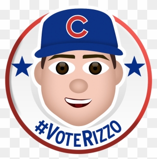 Arizzo44 Extends His Hitting Streak To A Career-best - Cubs Clipart