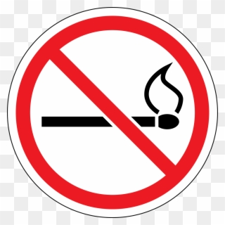 No Lighters No Matches W, Sign, Creative Safety - Give Up Cigarettes Clipart