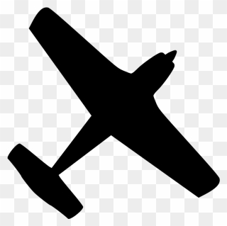 Airplane Ga Black Clipart