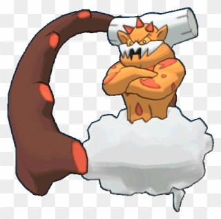 Landorus Is In The Front With Its Sheer Force Of Power Clipart