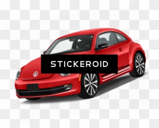 White Volkswagen Beetle Car Clipart