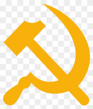 Soviet Union Hammer And Sickle Russian Revolution Communist Clipart