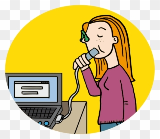 Mide El Volumen De Aire Que Los Pulmones Pueden Movilizar Clipart