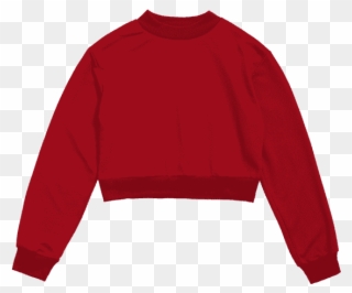 Zaful Crew Neck Crop Sweatshirt Clipart