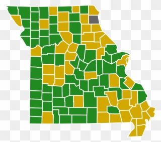 Presidential Primary Election Results By County, Clipart