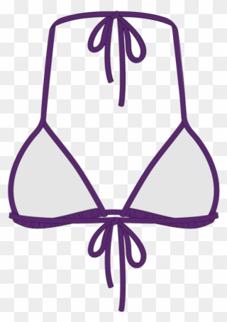 Violet Bikini Top Ii Clipart