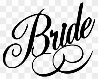 Bride-script File Size Clipart