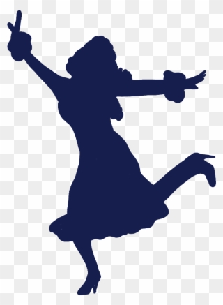 Matilda Matildathemusical Blue Shadow Shilouette Women Clipart