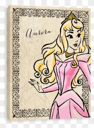 Fashionista Vintage - Glitter Aurora Clipart