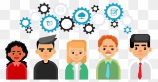 Torsion Users Working Clipart