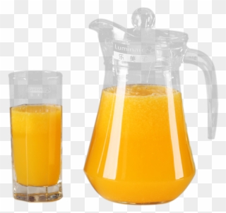 Clip Art Orange Juice Jug - Png Download