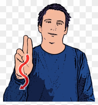 British Sign Language Dictionary Clipart