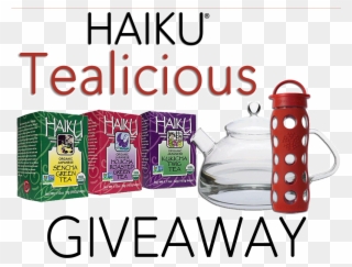 Love This Haiku "tealicious" Giveaway For A Chance Clipart