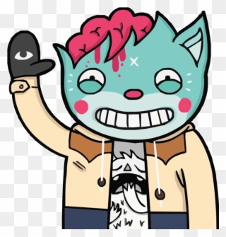 Drop Dead Cat Clipart