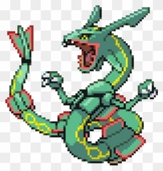 Rayquaza Transparent Pokemon Emerald Clipart