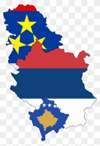 Serbia Flag Clipart Transparent Background - Png Download