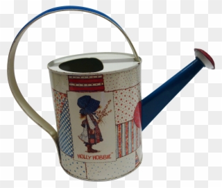 Vintage Holly Hobbie Tin Watering Can By Chein Playthings Clipart