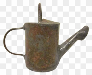 Vintage 1" Tin Home Made Watering Can Dollhouse Accessory Clipart