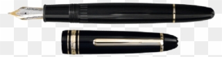 Montblanc Meisterstuck 146 Legrand Black And Gold Fountain Clipart