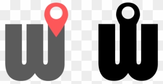 Moving The Pin To The Right Most Stem Of W, Gives It Clipart