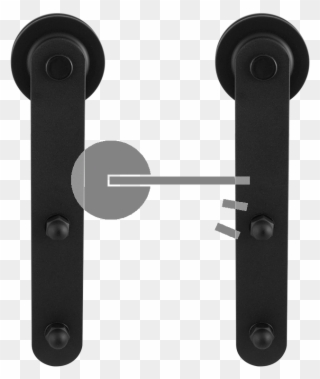 61 Hanger Set Varsi Zwart Clipart