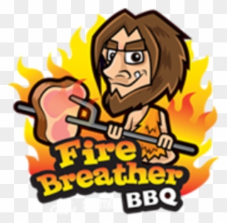 Fire Breather Bbq Delivery Clipart