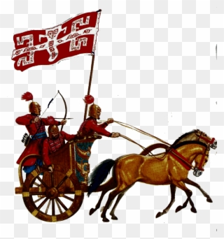 The Shang Chariot In Battle Ii Clipart