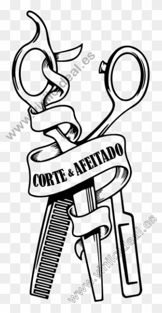 Vinilo Decorativo Adhesivo Barber Shop,vinilos Para Clipart