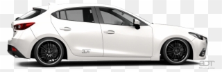 Under Construction Mazda 3 Hatchback 2015 Tuning Clipart