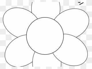 Sunflower Clipart Template - Png Download