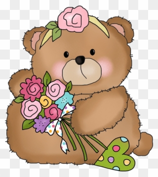 Teddy Bear Images, Teddy Bear Hug, Teddy Bears, Happy - Teddy Bears Happy Birthday Clip Art - Png Download