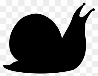 Snail Silhouette Animal Information - Snail Silhouette Clip Art - Png Download