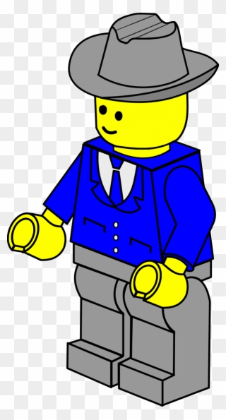 Clipart Clothes Construction Worker - Lego Characters Vector Png Transparent Png