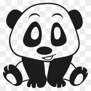 Download Panda Stikers Clipart Giant Panda Sticker - Png Download