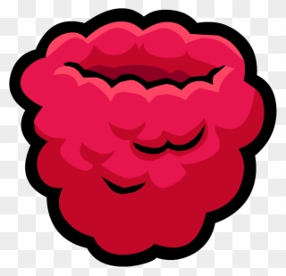 Raspberry Clipart Outline - Outline Of A Raspberry - Png Download