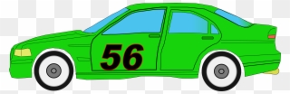 Race Car Driver Clipart At Getdrawings - Clipart Green Car - Png Download