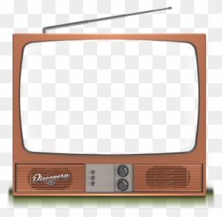La - Television Set Clipart