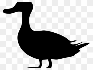 Duck Clipart Profile - Duck Silhouette - Png Download