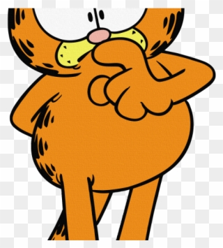 Garfield Clipart Dirty - Garfield Png Sticker Transparent Png