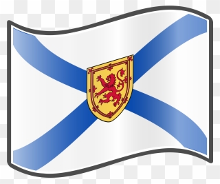Flag Clipart Nova Scotia - Nova Scotia Flag Png Transparent Png