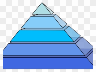 Pyramid Shape Cone Geometry Three-dimensional Space - Pirâmide Png Clipart