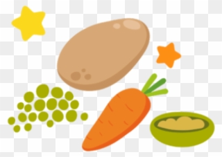 First Baby Food Clipart - Png Download